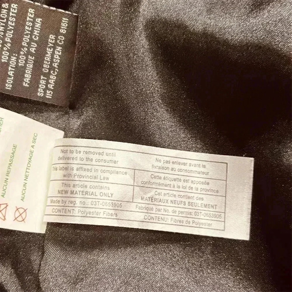 Obermeyer Womens Metallic Brown Hooded Puffer Jacket Size 6 Quilted Winter Coat - Picture 5 of 15